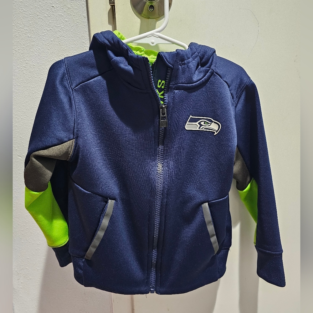 Seattle Seahawks Youth Zipper Sweater